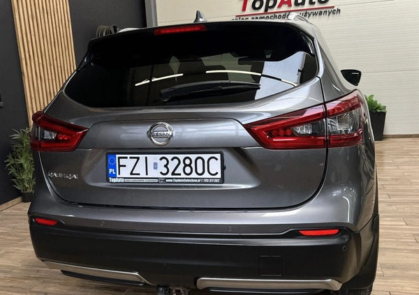Nissan Qashqai cena 77900 przebieg: 91371, rok produkcji 2018 z Kisielice małe 781